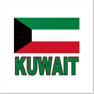 The Pride of Kuwait - Kuwaiti Flag Design Posters and Art